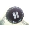 Golf Design " H " Alpha Initial Bling Black Bottle