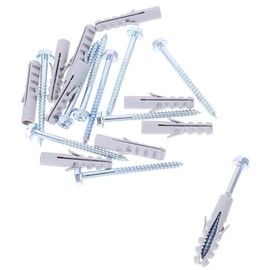 Mobestech 10sets Tv Mount Anchors and Screws for Easy Installation Wall Brackets and Range Hoods Expansion Screws Cross Bolts Versatile Mounting