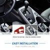 Real Carbon Fiber Gear Shift Panel Trim for 2024-2026 Crosstrek/Impreza