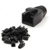 VCE RJ45 Strain Relief Boots for Cat6A/Cat7 Network Plugs, 20-Pack