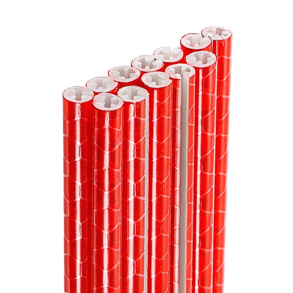 sourcing map 72pcs Bike Reflective Spoke Skins 0.2" Plastic Bicycle