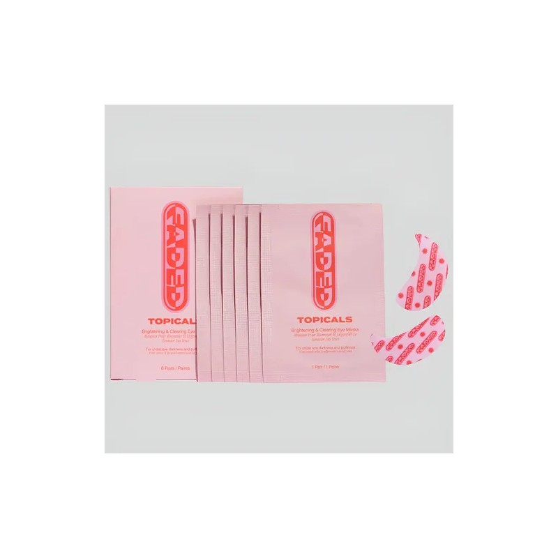 Topicals Skincare Faded Under Eye Brightening Clearing Masks