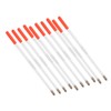 10 pcs Durable Plastic Fishing Floats Bobber Stick Tube Multi