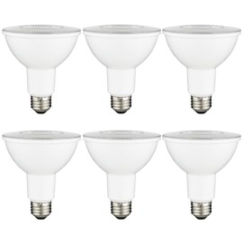 Diodesy- PAR30LN LED Long Neck Flood Light Bulb 9W (75W Equivalent) Dimmable 5000K Bright White 850LM E26 Base Indoor Outdoor Spotlight Reflector Track Ceiling Recessed 35° Beam Angle Pack of 6