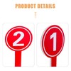 Alipis 10Pcs Holding a Handheld Auction Paddles Score Paddles Voting