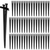 VooGenzek 50 Pieces Watering Drip Support, Plastic Irrigation Support Rods,