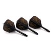 CUESOUL 9 Pieces Integrated Dart Shaft and Flights,Dart Shaft Length