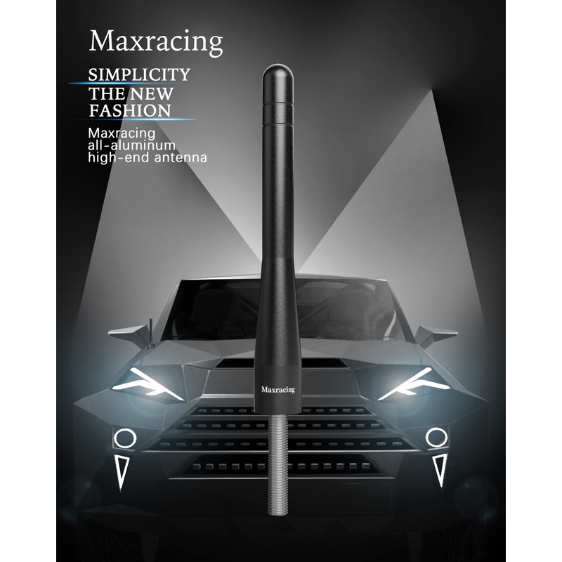 MAXRACING Short Truck Antenna Compatible with Ford F150 Raptor 2010-2025