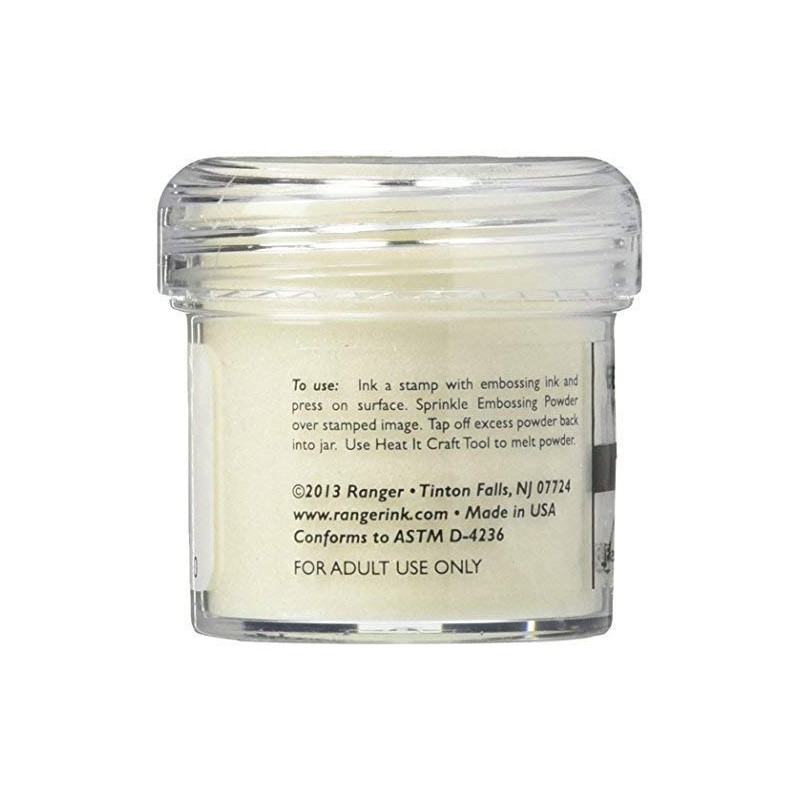 Ranger Embossing Powder, .50 Ounce Jar, Clear