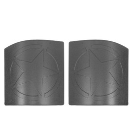 Hooke Road Cowl Body Armor Side Corner Guard Cover Compatible with Jeep Wrangler JK & Unlimited 2007-2018 - Five Star