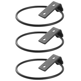 Yardwe 3pcs Hanging Flowerpot Bracket Metal Iron Wall-Mounted Planter Holder for Use Easy to Install Flowerpot Stand with Screws