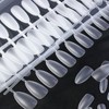 HAPVITAL Nail Tips, Ultra Thin, Long, Clear, 240 Pieces, Summer