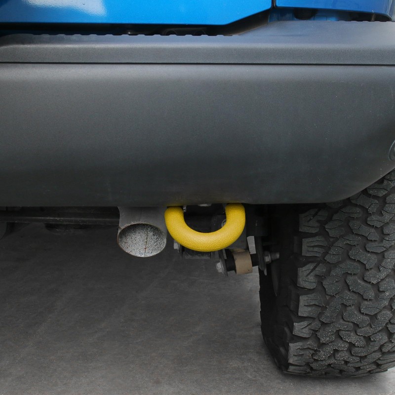 RT-TCZ Rear Bumper Tow Hook Covers Rubber Protector Cover Exterior