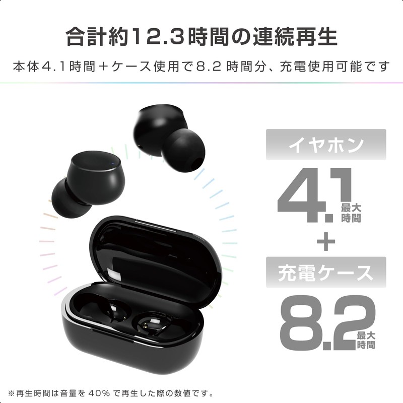 Kashimura Ultra Lightweight & Beans Type Fully Wireless Earphones, AAC