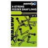 Fox Matrix X-Strong Feeder Snap Left Size 10