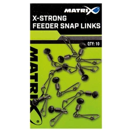 Fox Matrix X-Strong Feeder Snap Left Size 10