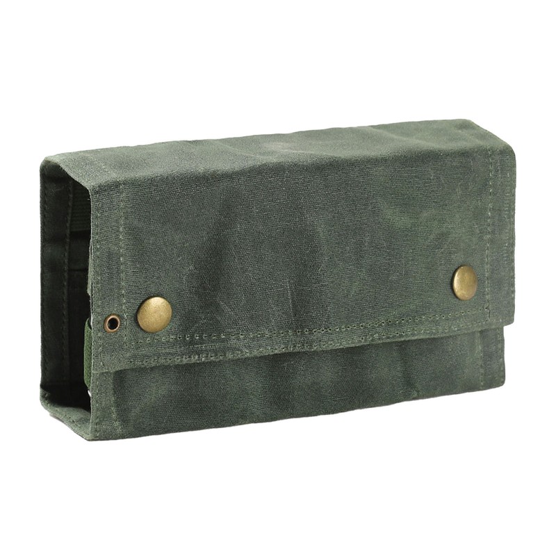 Outdoor Spice Bottle Bag Foldable 9 Pockets Portable Canvas Seasoning