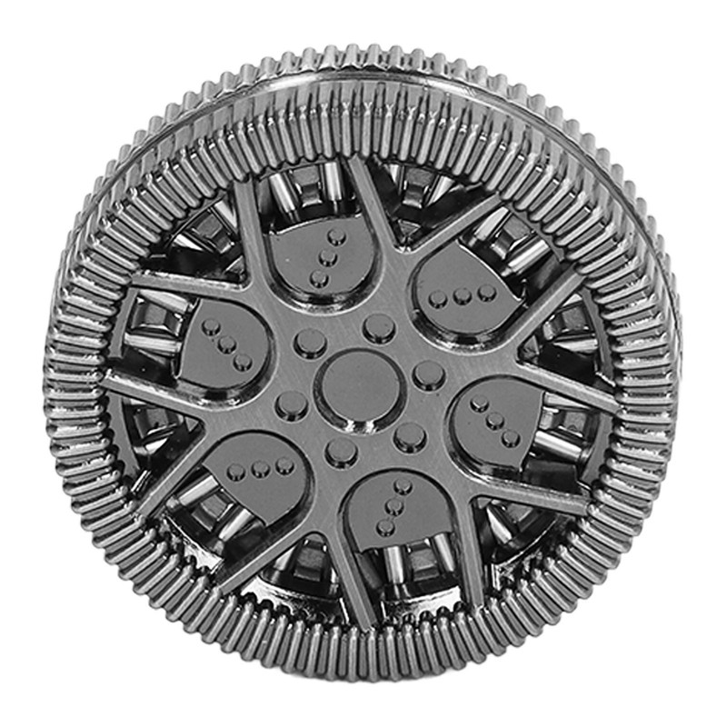 Hollow Hub Pattern ADHD Haptic Coin Portable Magnetic Anxiety Stress