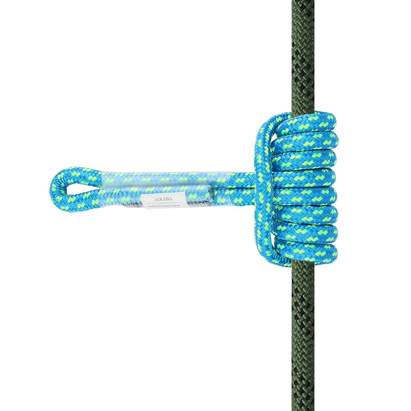 AOLEBA 8MM (5/16") Prusik Loop, Pre-Sewn Prusik Cord, Safety Sewn
