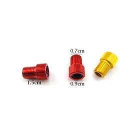 HONBAY 10PCS Presta Valve Adaptors, Convert Presta to Schrader Adapter Bike Tire Inflatable Connector (Aluminum Alloy)