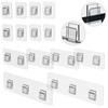 Jovware 14 Pack Shower Caddy Adhesive Replacement, Strong Adhesive Shower