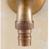HappyHome Antique Retro Faucet Brass Lavatory Faucet Bathroom Faucet, Gardening