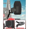 XATVXUTV Adjustable UTV Side Mirrors Compatible with Honda Pioneer 520