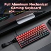 MIKIBY Alux60-60% Mechanical Gaming Keyboard Wired, Magnetic Switch Hot Swappable,