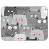 Moudou Cat Dish Drying Mat Absorbent Heat Resistant Reversible Dish