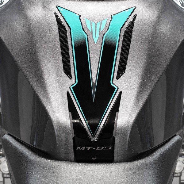 Resin Bike Motorcycle 3D Stickers Compatible with Yamaha MT-09 2024