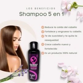 1 Shampoo Crecimiento Acelerado Dale Brillo Y Suavidad