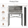EMODA 40 inch Folding Desk No Assembly Required Home Office