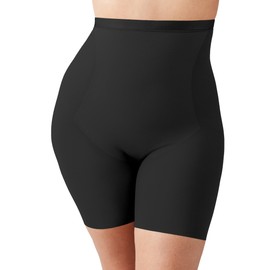 Wacoal Women's Hourglass Shape Revelation Hi Waist Thigh Shaper, Black, Small
