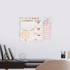 WallJOY Clear Dry Erase to-Do List Whiteboard - 21x16 in