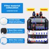 SUNWEN Aquarium External Ultra-Quiet Canister Filter, Fish Tank Water Circulation