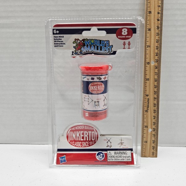 Super Impulse WORLD'S SMALLEST TINKER TOYS Wonder Builder Construction Set