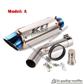 Unbranded For Suzuki GSXR 600 750 2006-2007 Motorcycle Exhaust Muffler Pipe With DB Killer