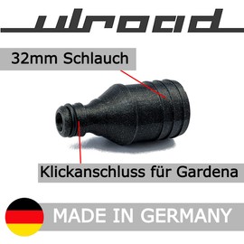 ULROAD For Gardena Adaptor 32 mm for Pool Hose e.g. Bestway Intex Garden Hose Connection Click System