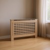 Mdf Radiator Cover 44.1 X 7.5 X 32.1 Inches Brown