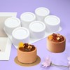 Silicone Mousse Mold – 8-Cavity Dessert Molds for Cheesecake, Chocolate,