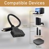 HDMI Cable Splitter 1 In 2 Out, HDMI Male to