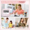 ertlutw 2Pcs Kitchen Timer, Timer Clock for Kids Digital Timer