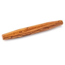 Forest Decor Olive Wood French Rolling Pin - Non Stick Wooden Bread Roller Pin for Baking Dough Pizza Pastry & Cookies - Handmade Tapered Rolling Sticks for All Baking Needs - Kitchen Tools & Gadgets