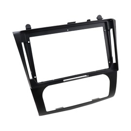 DKMUS Radio Stereo Bezel for Nissan Altima 2006-2012 Dash Installation Mount Trim Kit Fits 9" and Double Din (Auto A/C)