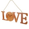 LOVE Frame Wall mounted Clock Hanging Wall Clock Living Room