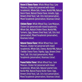 Blue Dog Bakery Blue Dog Bakery Natural Dog Treats, More Crunch Large, Assorted Flavors, 11.2 oz, 2lb Bag