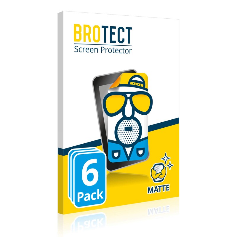 BROTECT Entspiegelungs-Schutzfolie für Wahoo Elemnt Bolt V2 GPS (6 Stück)