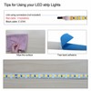 Tesfish 12 V LED Strip Light, 5 m Warm White
