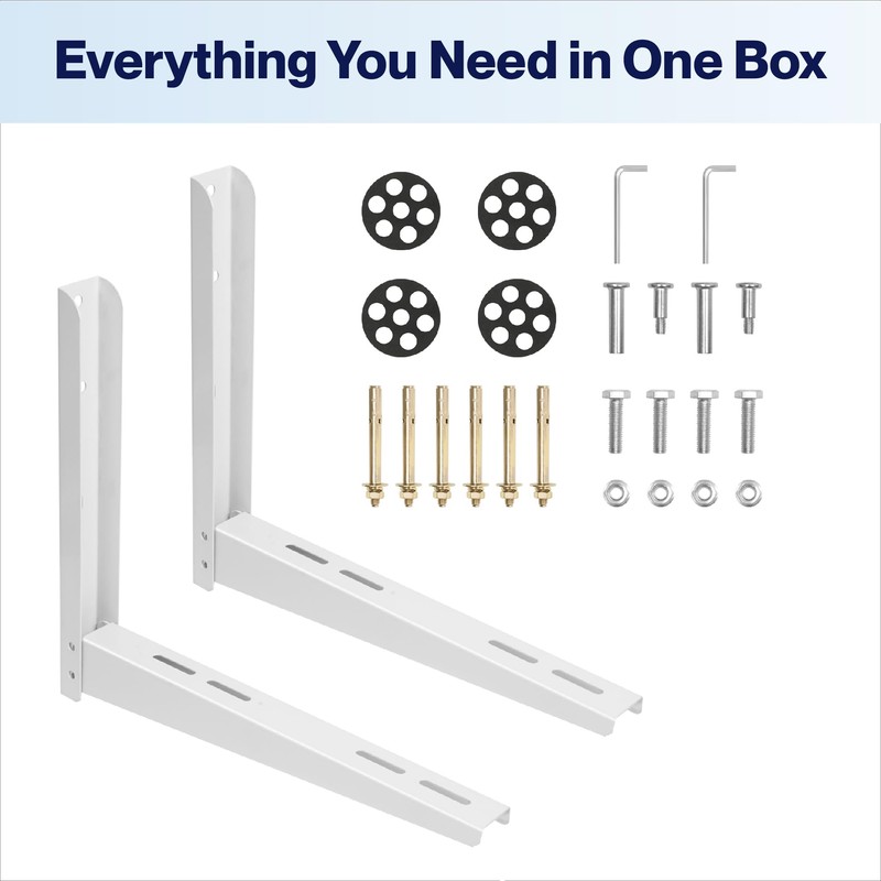 Della Heavy Duty Mini Split Wall Mounting Bracket for 6000-12000