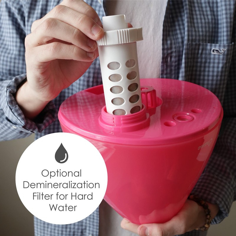 Crane Ultrasonic Humidifiers for Bedroom and Office, 1 Gallon Cool